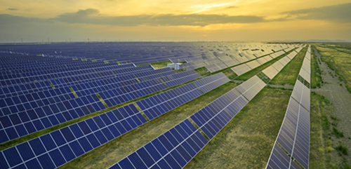 Energia solare su scala industriale