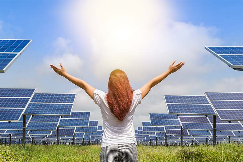Energia solar confiável