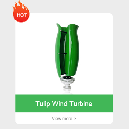 turbina eolica a tulipano